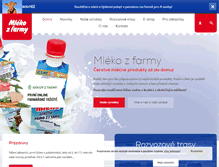 Tablet Screenshot of mlekozfarmy.cz